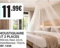 Shopix MOUSTIQUAIRE LIT 2 PLACES offre