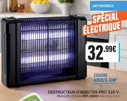 Shopix DESTRUCTEUR D'INSECTES PRO 220 V offre
