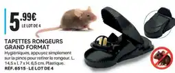 Shopix TAPETTES RONGEURS GRAND FORMAT offre