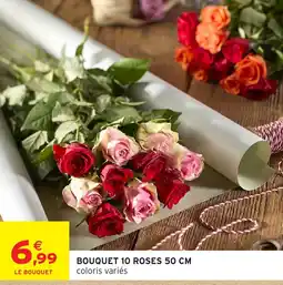 Intermarché Bouquet 10 roses offre