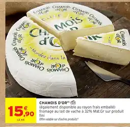 Intermarché CHAMOIS D'OR offre