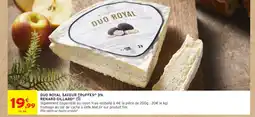 Intermarché Duo royal saveur truffes 3% renard gillard offre
