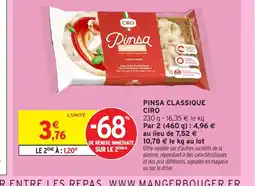 Intermarché CIRO Pinsa classique offre