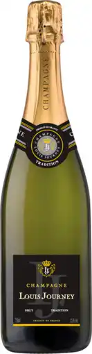 Auchan Sans marque champagne louis journey offre