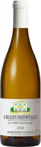 Auchan Sans marque crozes hermitage aop 2024 offre