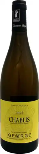 Auchan Sans marque chablis aop 2023 offre