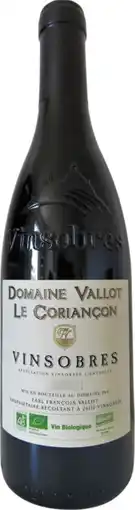 Auchan Sans marque vinsobres aop 2021 offre