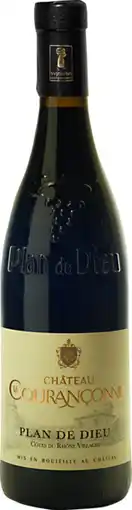 Auchan Sans marque côtes du rhone villages plan de dieu aop 2024 offre