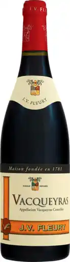 Auchan Sans marque vacqueyras aop 2023 offre