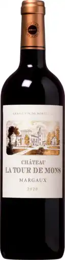 Auchan Sans marque margaux cru bourgeois aop 2020 offre