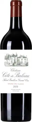 Auchan Sans marque saint émilion grand cru classé aop 2023 offre