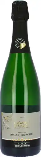 Auchan Sans marque crémant d'alsace aop offre