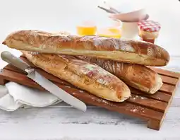 Auchan Sans marque 3 baguettes saveur achetées offre