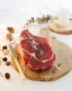 Auchan Sans marque viande bovine : côte*** avec os offre