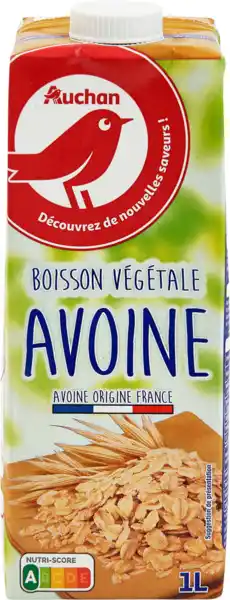 Auchan Auchan boisson végétale avoine auchan offre