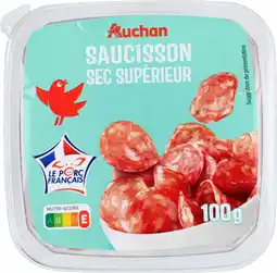 Auchan Auchan saucisson sec supérieur bol auchan offre
