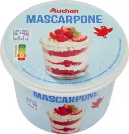 Auchan Auchan mascarpone auchan offre
