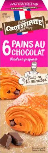 Auchan Croustipate pains au chocolat croustipate offre