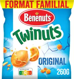 Auchan Benenuts cacahuètes twinuts original bénenuts offre