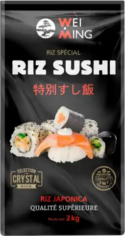 Auchan Wei ming riz japonica pour sushis wei ming offre