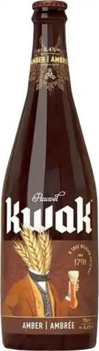 Auchan Kwak bière kwak offre