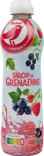 Auchan Auchan sirop grenadine auchan offre