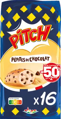 Auchan Pitch pitch aux pépites de chocolat pasquier offre