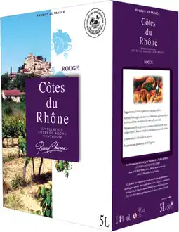 Auchan Pierre chanau côtes du rhône aop offre