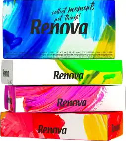 Auchan Renova boîte de mouchoirs festif renova offre