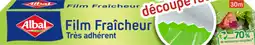 Auchan Albal film fraicheur 70% de ressources recyclées albal offre
