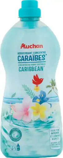 Auchan Auchan adoucissant concentré caraibes auchan offre