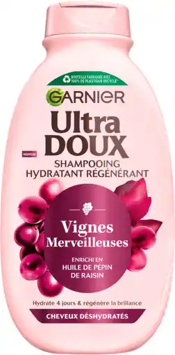 Auchan Ultra doux shampooing hydratant vignes merveilleuse ultra doux offre