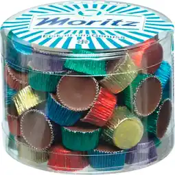 Auchan Moritz bonbons au chocolat en coupelles moritz offre
