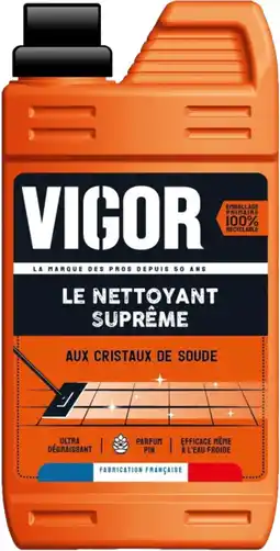 Auchan Vigor le nettoyant sol puissant vigor offre
