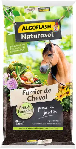 Auchan Algoflash fumier de cheval offre