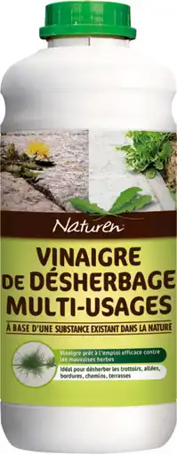 Auchan Nature vinaigre désherbage multi-usage 1l offre