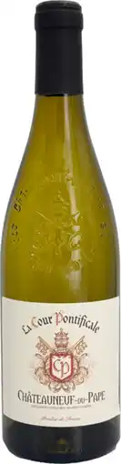 Auchan Supermarché Sans marque châteauneuf du pape aop 2024 offre