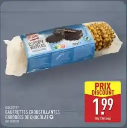 ALDI Gaufrettes croustillantes enrobées de chocolat offre