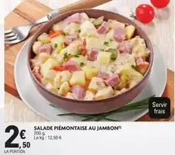 E.Leclerc Salade piémontaise au jambon offre