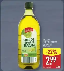 ALDI Huile de pepins de raisin offre