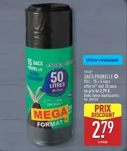 ALDI Mega - sacs poubelle offre