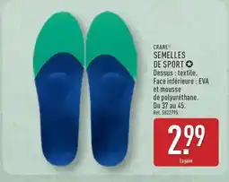 ALDI Semelles de sport offre