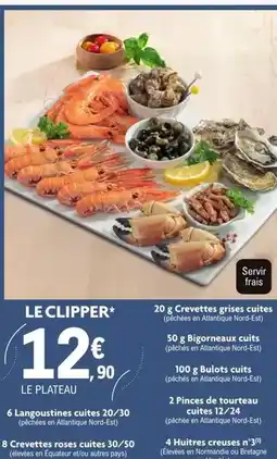 E.Leclerc Clipper - 6 langoustines cuites 20/30 offre