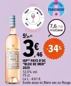 E.Leclerc Igp pays d'oc offre