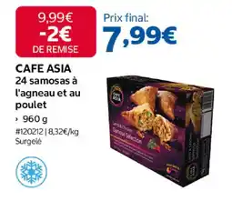 Costco Cafe asia 24 samosas à l'agneau et au poulet offre