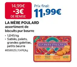 Costco La mère poulard assortiment de biscuits pur beurre offre