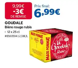 Costco Goudale bière rouge rubis offre
