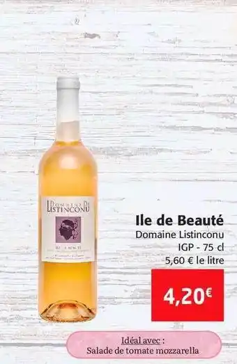 Colruyt île De Beauté Domaine Lustinconu Igp offre