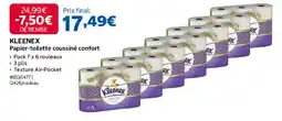 Costco Kleenex papier-toilette coussiné confort offre