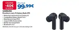 Costco Samsung écouteurs sans fil galaxy buds 3fe offre
